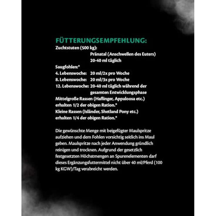 EQUISTRO® Mega Base Junior, Ergänzungsfuttermittel für Fohlen, ausgewogene Nährstoffversorgung, 1L – Bild 3
