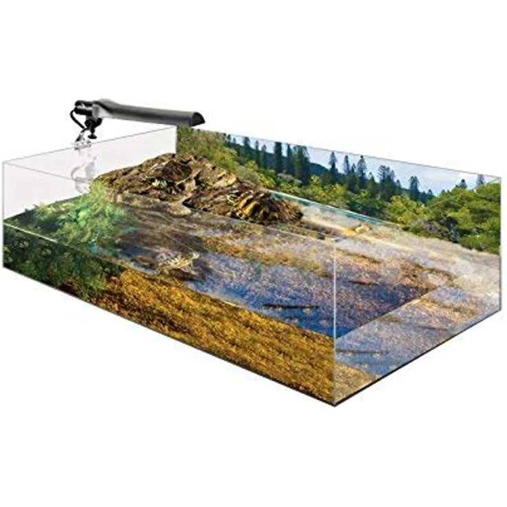 Exo Terra Turtle Bank, Magnetische, schwimmende Insel für Wasserschildkröten, anpassbar an Wasserstand, in 3 Größen erhältlich – Bild 4