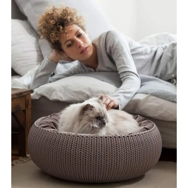 Karlie Curver Tierbett ø: 50 cm hellbeige – Bild 3