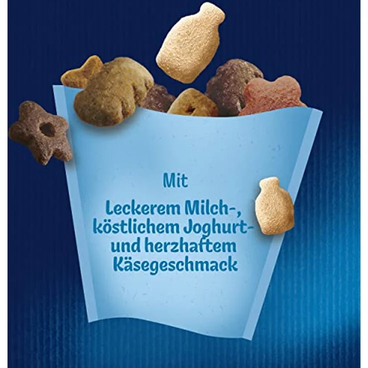 FELIX KnabberMix Milchmäulchen, Katzensnack laktosearm mit Milch-, Joghurt- und Käsegeschmack, 8er Pack (8 x 60g) – Bild 4