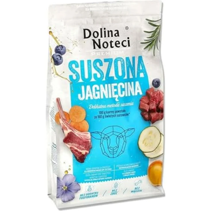 DOLINA NOTECI Premiumfutter für Hunde, Lamm, 9 kg, Mehrfarbig – Bild 1