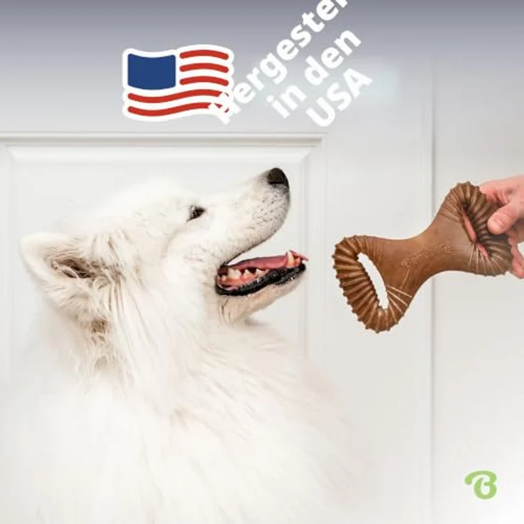 Benebone Dental Kauspielzeug für aggressive Kauer, echter Speck, Small, robust und nachgiebig – Bild 5