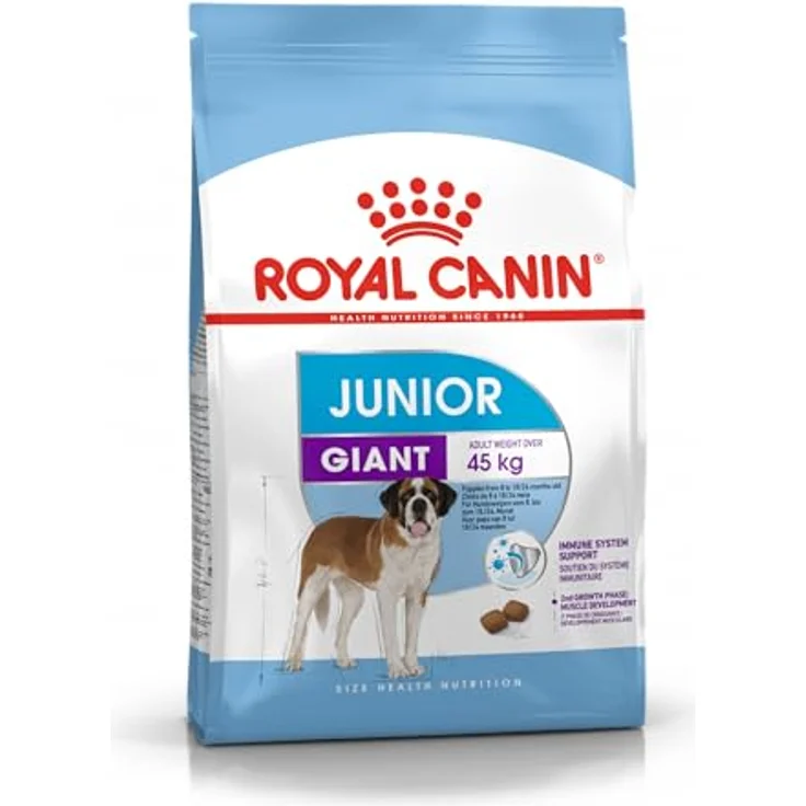 Royal Canin GIANT Junior 31, 15 kg Hundefutter mit hochverdaulichen L.I.P.-Proteinen, Joint Flexcare und Antioxidanzienkomplex – Bild 1