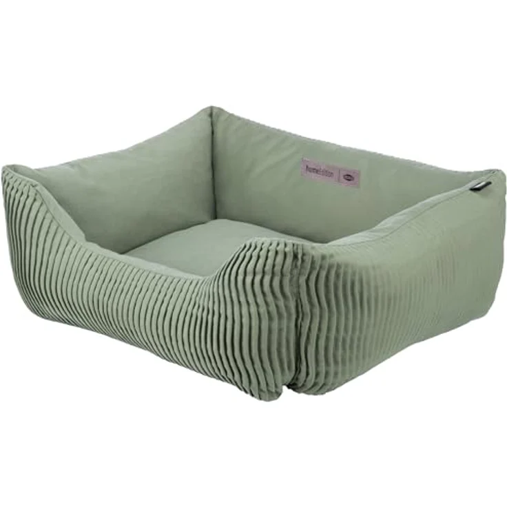 TRIXIE Tierbett Bett Marley salbei für Katzen, rutschfester Boden, waschbar bei 40°C, Canvas – Bild 3