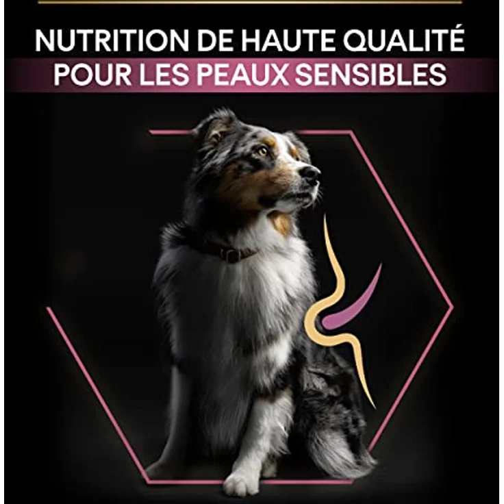 Pro Plan PRO PLAN Adult Medium Sensitive Skin, Hundefutter für ausgewachsene Hunde mit sensitiver Haut, 7 kg, weizenfrei – Bild 9