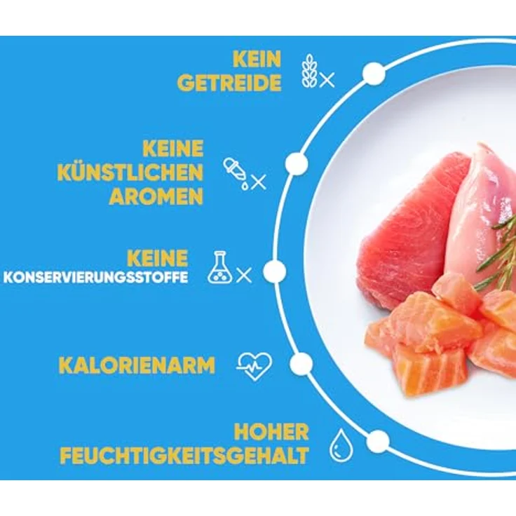 INABA Churu Hairball Control Katzenleckerlis, Cremige Schleckies mit Thunfisch, Huhn & Lachs, Reich an Omega 3 & 6, Ohne Getreide und Zucker, 60 x 14 g – Bild 5