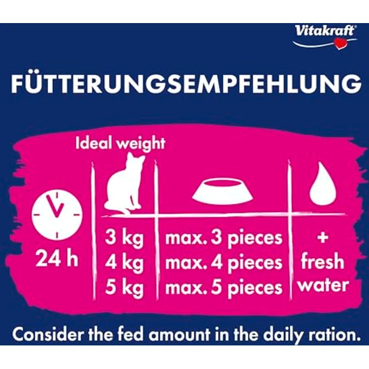 Vitakraft Cat Yums Lachs, zuckerfreie Katzensnacks, 3x40g, im Ofen gebacken – Bild 6