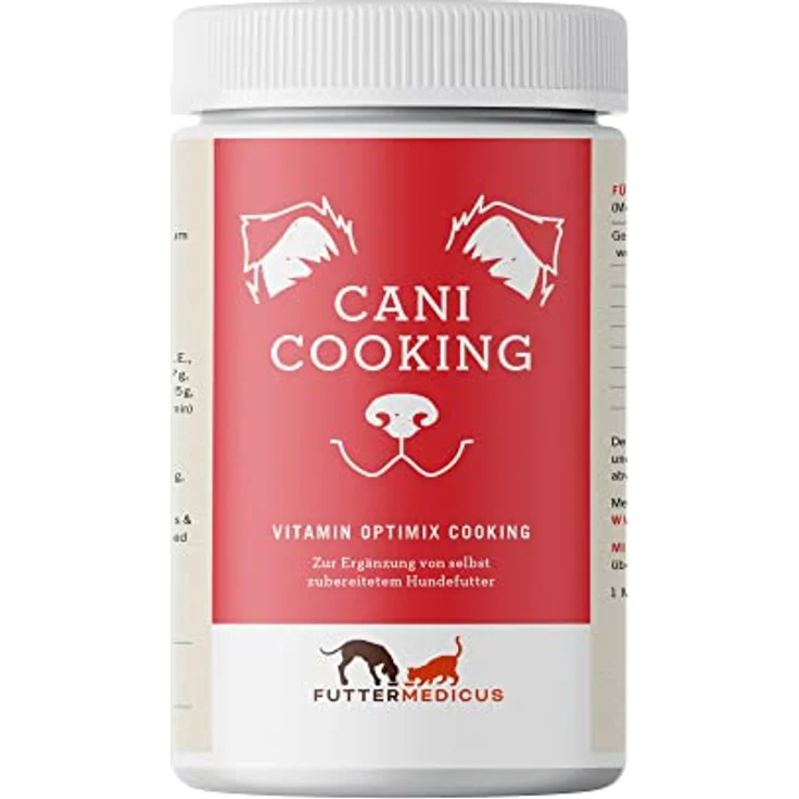 Futtermedicus Optimix Cooking, 500 g Ergänzungsfuttermittel für ausgewachsene Hunde, bedarfsgerechte Nährstoffversorgung für selbstgekochtes Hundefutter – Bild 1