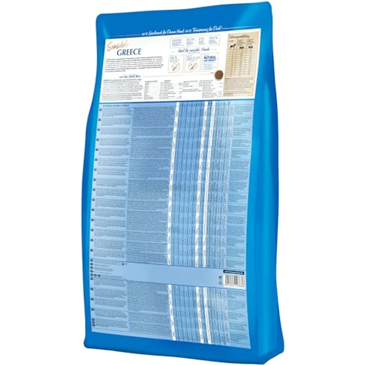 Happy Dog Supreme Sensible Greece, Hunde-Trockenfutter für ausgewachsene Hunde ab 11 kg, reich an Omega-3- und -6-Fettsäuren, 11kg – Bild 2