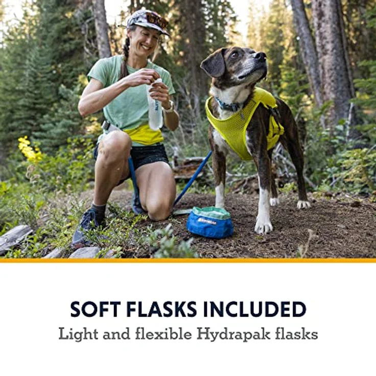 Ruffwear Trail Runnerв„ў 5080-410 Hundegeschirr, Leichte Laufweste für Hunde mit Taschen, Blue Pool – Bild 4