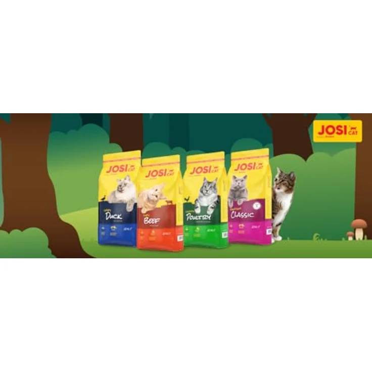 JosiCat Crispy Duck, Katzen-Trockenfutter 650g, sättigende Mahlzeit mit leckerem Entengeschmack – Bild 9
