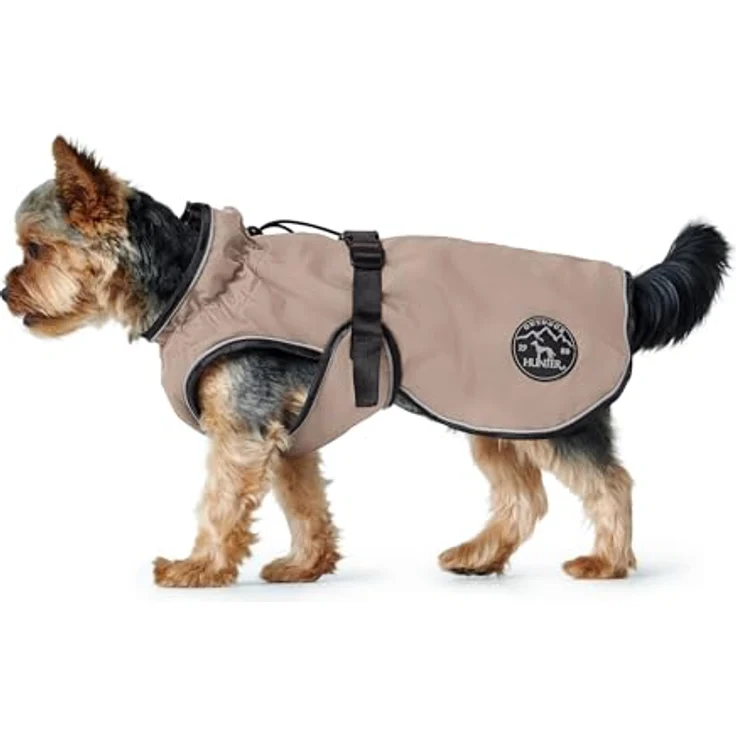 Hunter Hunde-Mantel Uppsala taupe 65 cm – Bild 9