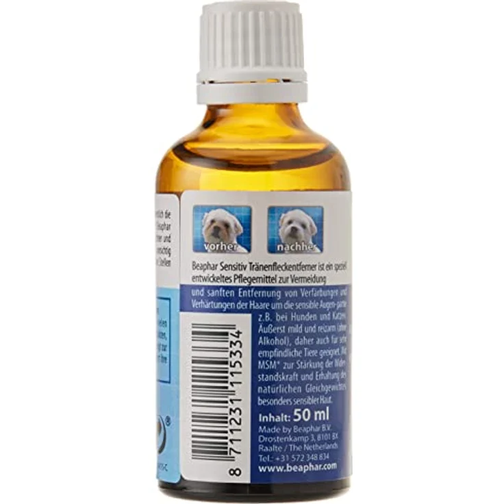 Beaphar Sensitiv Tränenfleckentferner 50 ml – Bild 4