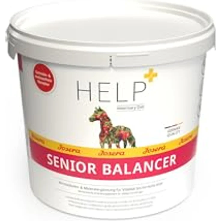 JOSERA Help SeniorBalancer 4 kg, Premium Pferdefutter, getreide- & melassefrei, ohne Zucker, fördert Muskelerhalt im Alter, gute Mineralstoffversorgung, 1er Pack – Bild 1