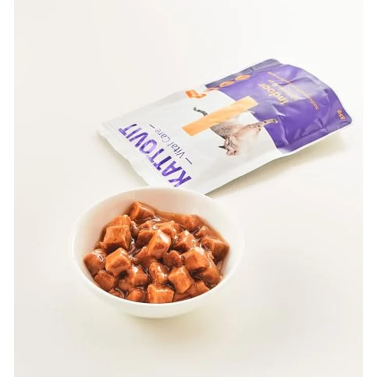 KATTOVIT Vital Care Wellnessbox, Katzen-Nassfutter im Frischebeutel mit Gesundheitsplus, Alleinfuttermittel für ausgewachsene Katzen, 25 x 85 g – Bild 5