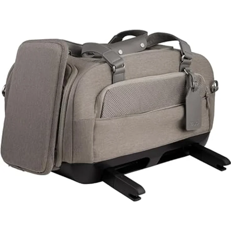 Tavo Hunde-Transportbox Dupree II Tiertransporttasche, Flugzeugtauglich, bis 9 kg, mit Isofix-System, luxuriöse Premium-Akzente, UV-Schutz 50+, 2 Matratzenauflagen – Bild 4