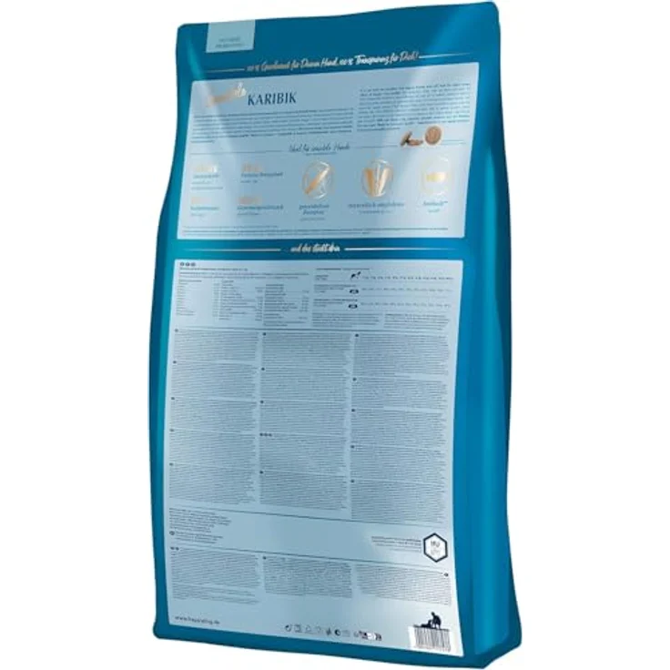 HAPPY DOG Sensible Trockenfutter Hund Adult, Karibik, getreidefreie Rezeptur mit Seefisch, 1 kg – Bild 7