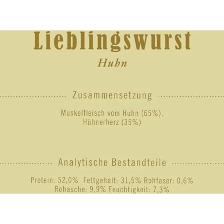 Terra Canis Lieblingswurst Huhn, 170 g, hochwertiges Hundefutter – Bild 2