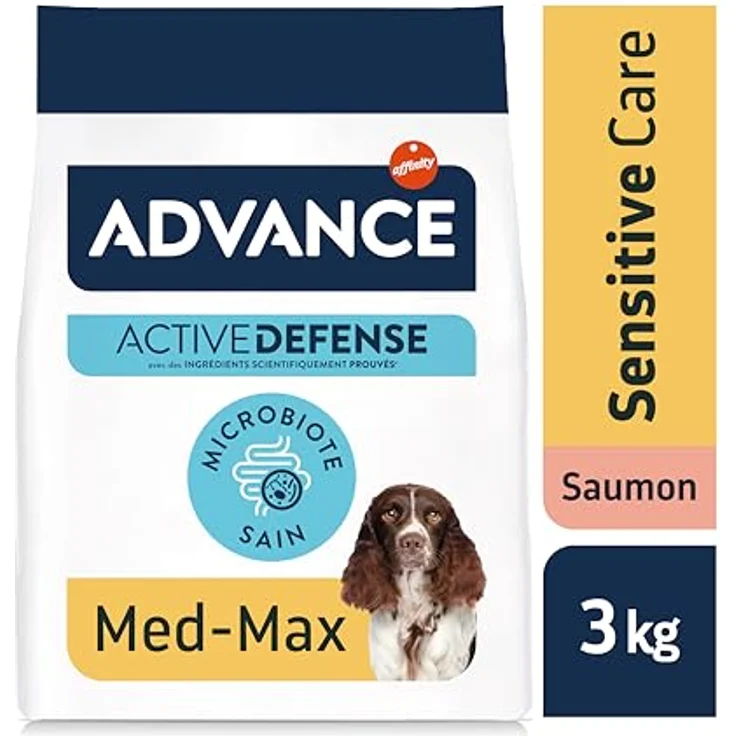 Advance Sensitive Trockenfutter Hund, 3 kg, mit hochbekömmlichen Fischproteinen und ohne Ei, Soja und Weizengluten – Bild 2