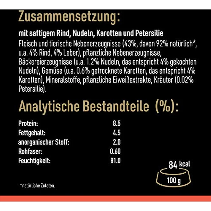 Cesar Hundefutter Nassfutter Landküche, Geflügel & Gemüse, 7er Pack (7 x 2 Schalen x 150 g), 100% ausgewogene Mahlzeiten, herzhafte Gerichte in Jus – Bild 5