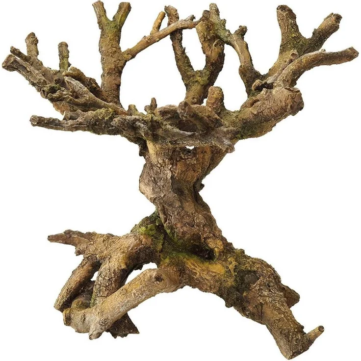 EBI Aqua Della Bonsai Dekoration, braun, naturgetreue Aquarium Deko aus ungiftigem Polyesterharz für Süß- und Meerwasseraquarien – Bild 1
