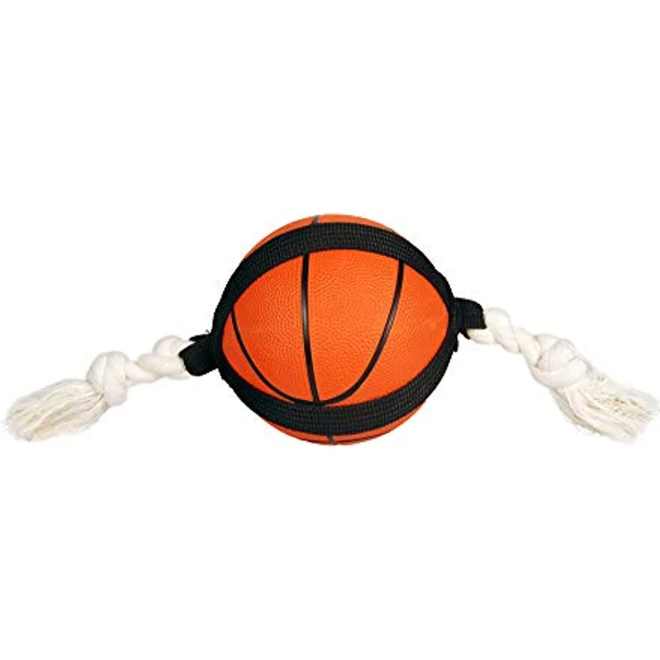 Karlie ACTION BALL Basketball 12 cm, Tierspielzeug aus MDF – Bild 2