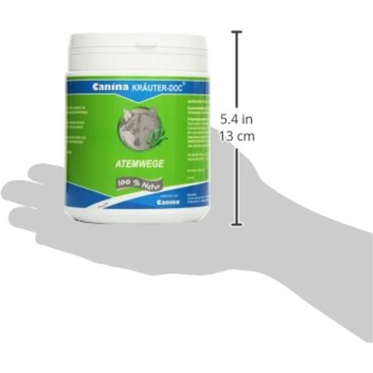Canina Kräuter-Doc Atemwege, Kräutermischung zur Unterstützung der Atemwege, 0.3 kg – Bild 2