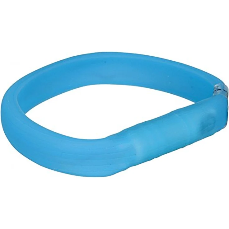 Trixie Flash Leuchtband USB grün L-XL: 70 cm/18 mm – Bild 4