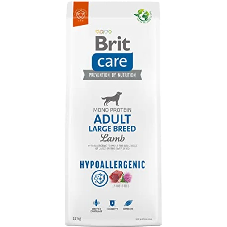 Brit Care Dog Hypoallergenic Adult Large Breed, Trockenfutter mit Lamm und Reis für große Hunde, 12 kg – Bild 2