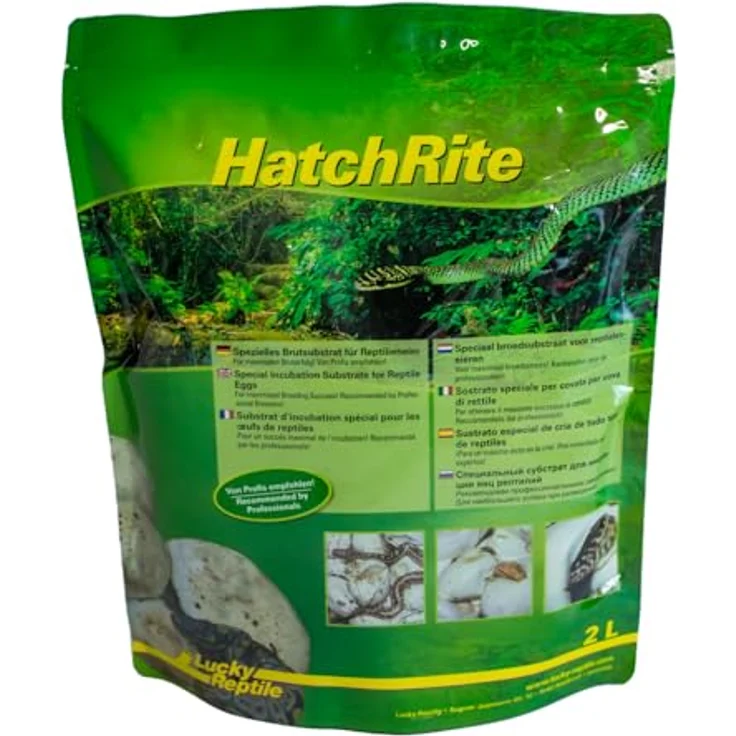 Lucky Reptile HatchRite, Brutsubstrat für Reptilieneier, sofort gebrauchsfertig und feuchtigkeitsreguliert