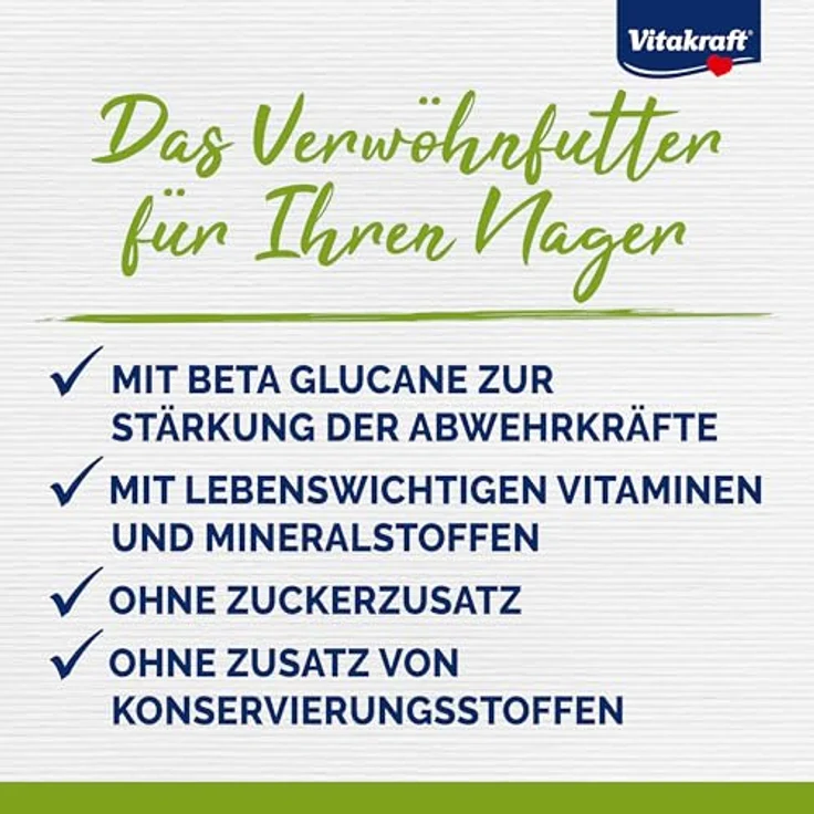 Vitakraft Life Power, Hauptfutter für Meerschweinchen mit Apfel und Roter Beete, stärkt die Abwehrkräfte, ohne Zucker, 600g – Bild 3