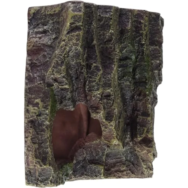 TRIXIE Terrariendeko Eck-Fels mit Höhle und Plattform, Regenwald-Motiv – Bild 3