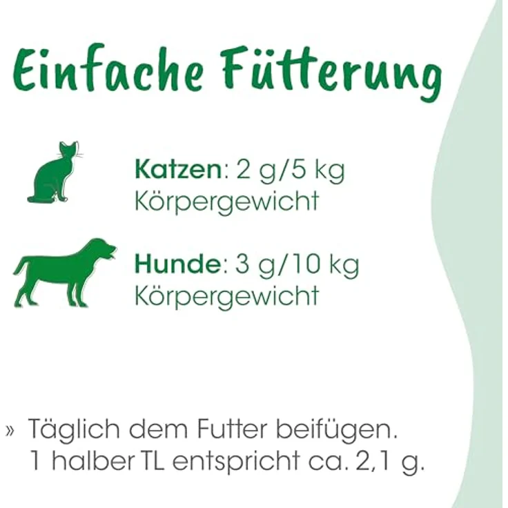 cdVet MicroMineral Hund & Katze, 150 g Mineralstoff- und Vitaminzusatz für eine gesunde Ernährung – Bild 5