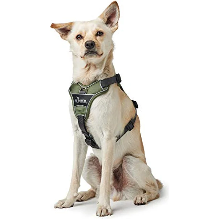 Hunter Hunde-Geschirr Divo grün-grau S – Bild 8