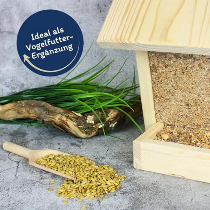 Lyra Pet® Gerste ungeschält 25 kg, Ergänzungsfutter für Wildvögel & Kleinnager, reich an Ballaststoffen und Proteinen, 100% Naturprodukt – Bild 3