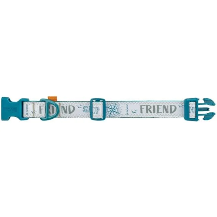 Trixie BE Nordic Hundehalsband, blau, Größe L XS/S, verstellbar, 25-36 cm – Bild 4