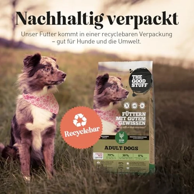 The Goodstuff Adult Huhn 2,5kg, Trockenfutter für ausgewachsene Hunde mit hohem Fleischanteil und reich an Vitaminen – Bild 8
