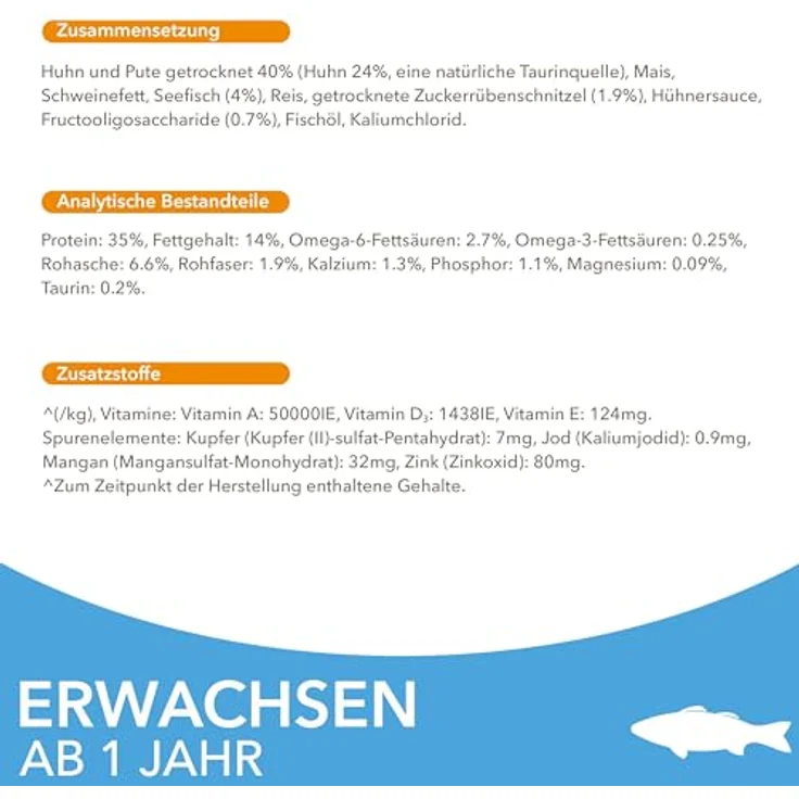 Iams Sparpaket 2 x Großgebinde - Trockenfutter für ausgewachsene Katzen mit Seefisch, 2 x 10 kg – Bild 9