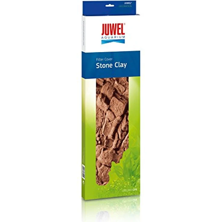 Juwel Aquarium Filtercover Stone 555x186/157mm, dekorative Abdeckung für Innenfilter, leicht zuschneidbar und montierbar – Bild 2