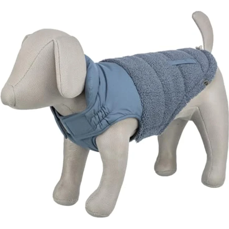 TRIXIE Wintermantel Ajou, Hundemantel aus Polyester mit warmer Wattierung und verstellbarem Brustlatz – Bild 3