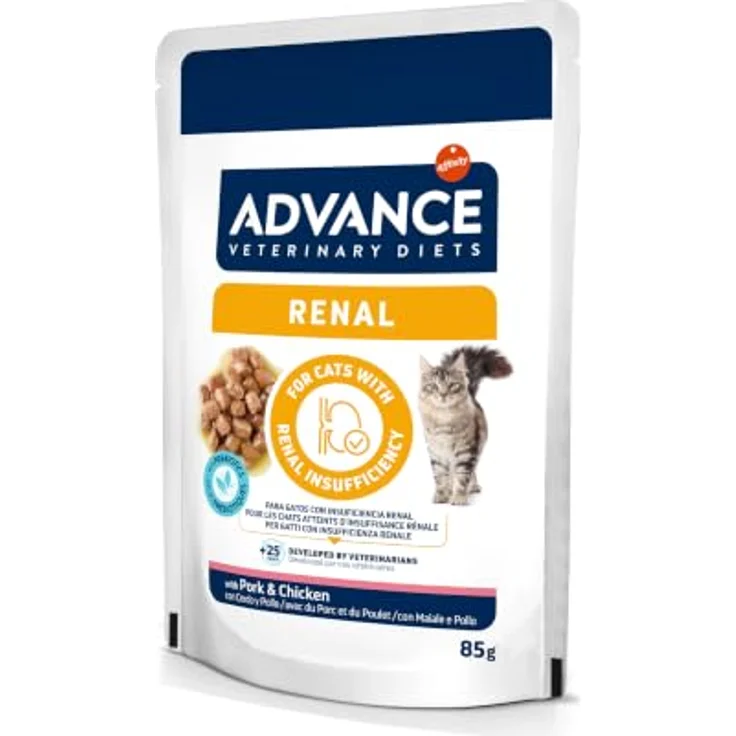 Affinity Advance Veterinary Diets Nieren-Nassfutter für Katzen, Diät-Alleinfuttermittel, Unterstützung der Nierenfunktion, 12 x 85 g – Bild 2