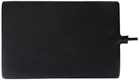 TRIXIE Wärmematte für Terrarientiere, Heizmatte 20 x 30 cm mit Überhitzungsschutz, 16 W, Schwarz