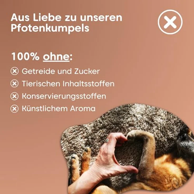Pfotenkumpels Hüftschwung Gelenk-Snack für Hunde mit 8-in-1 Formel – Insektenprotein, Grünlippmuschel & Kurkuma 200g – Bild 6