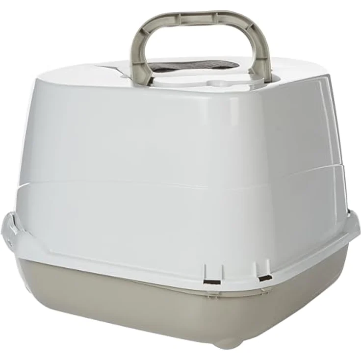 Yarro Internationale Tualetas Flip Beige (Katzen Ecktoilette), Katzenklo – Bild 2