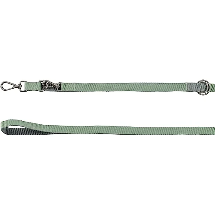 Flamingo TRAININGSLEINE Elly, Nylonleine in GRÜN, 250CM, 25MM – Bild 2