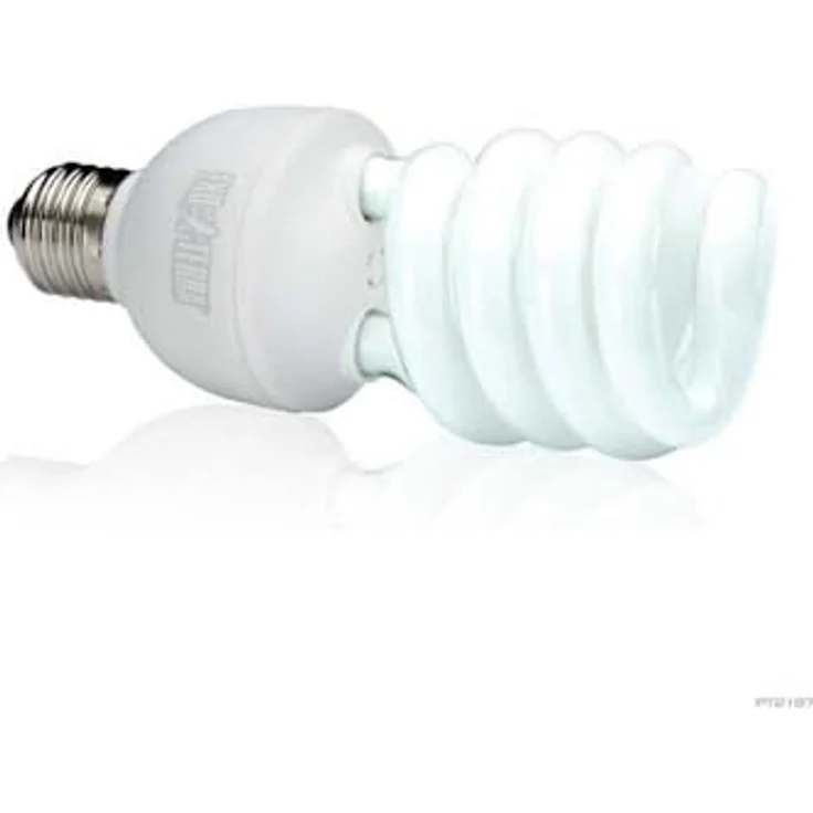 Exo Terra Reptil 5.0 Tropenlampe E27 25 W, UVB-Lampe für optimale Lichtbedingungen in Regenwaldterrarium – Bild 3