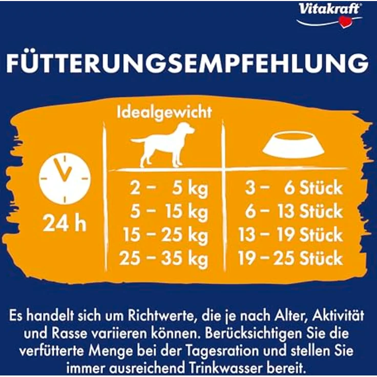 Vitakraft Treaties Minis, weicher Hundesnack gefüllt mit Lachs, mit Omega 3, Trainingsleckerli, 8x48g, Made in Germany – Bild 5