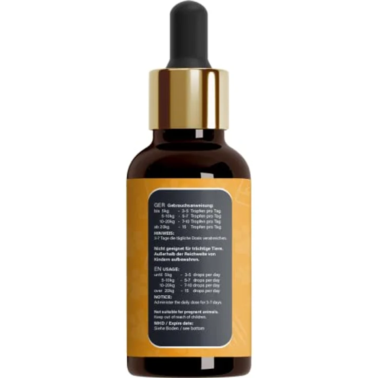 Saint Nutrition® JUCKREIZ Tropfen, hochdosierte Soforthilfe gegen Juckreiz für Hund & Katze, pflegt Haut und Fell, 50 ml – Bild 2