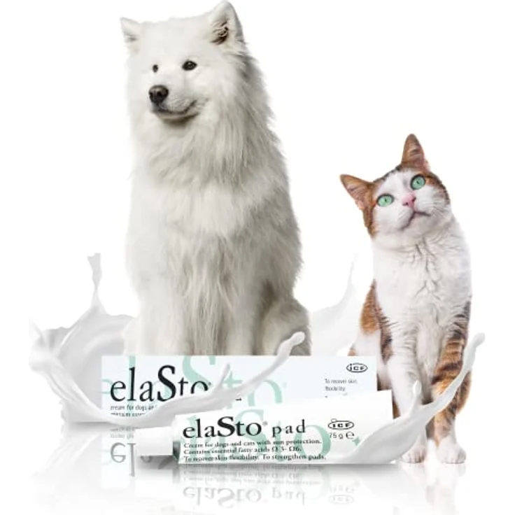 ICF Elasticopad POM, Hunde-Juckreizmittel für trockene und rissige Haut, 75ml, schützende Hautsalbe mit Sonnen- und Pfotenschutz – Bild 1