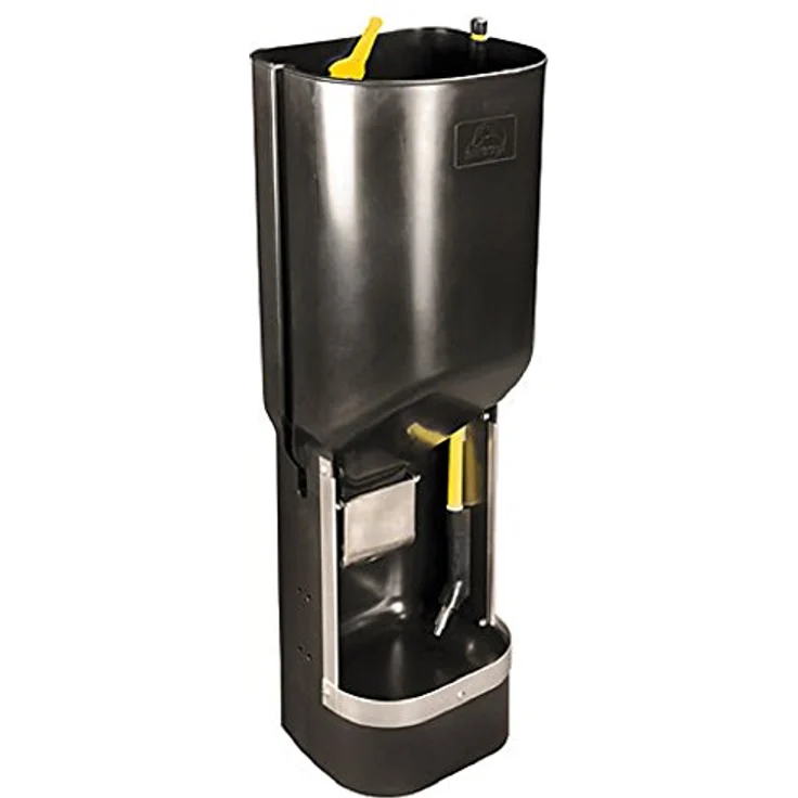 Kerbl Futterautomat für Mastschweine, für Mehl + Trockenfutter, 60l Speicherplatz